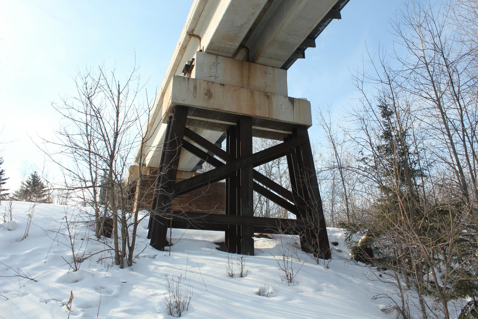 Typical west approach bent
